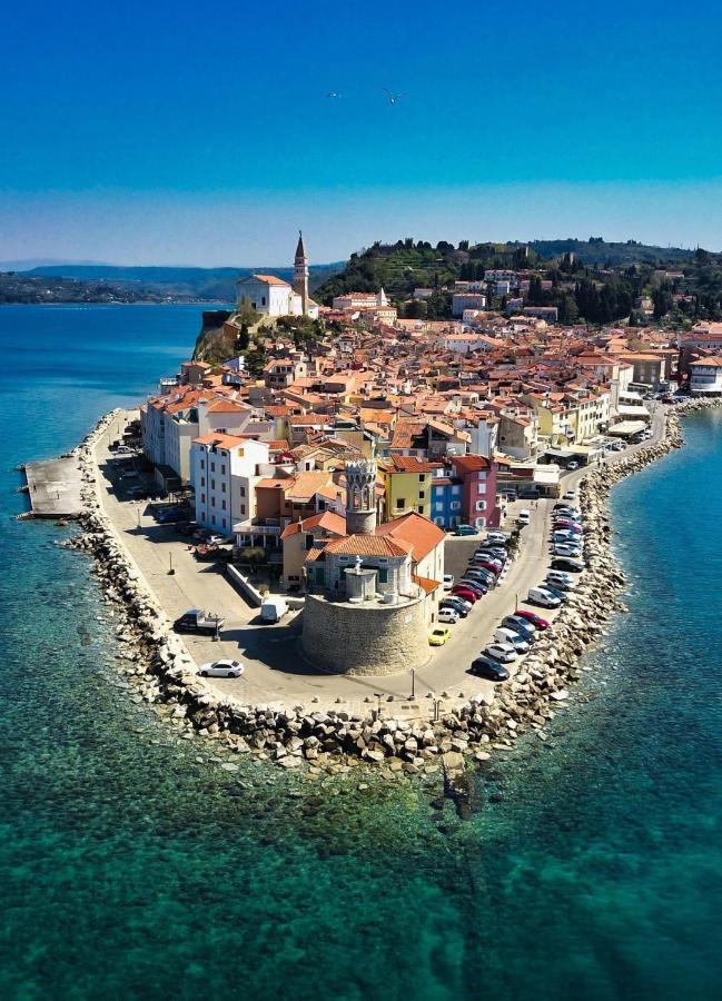 Piran With A View Leilighet Eksteriør bilde