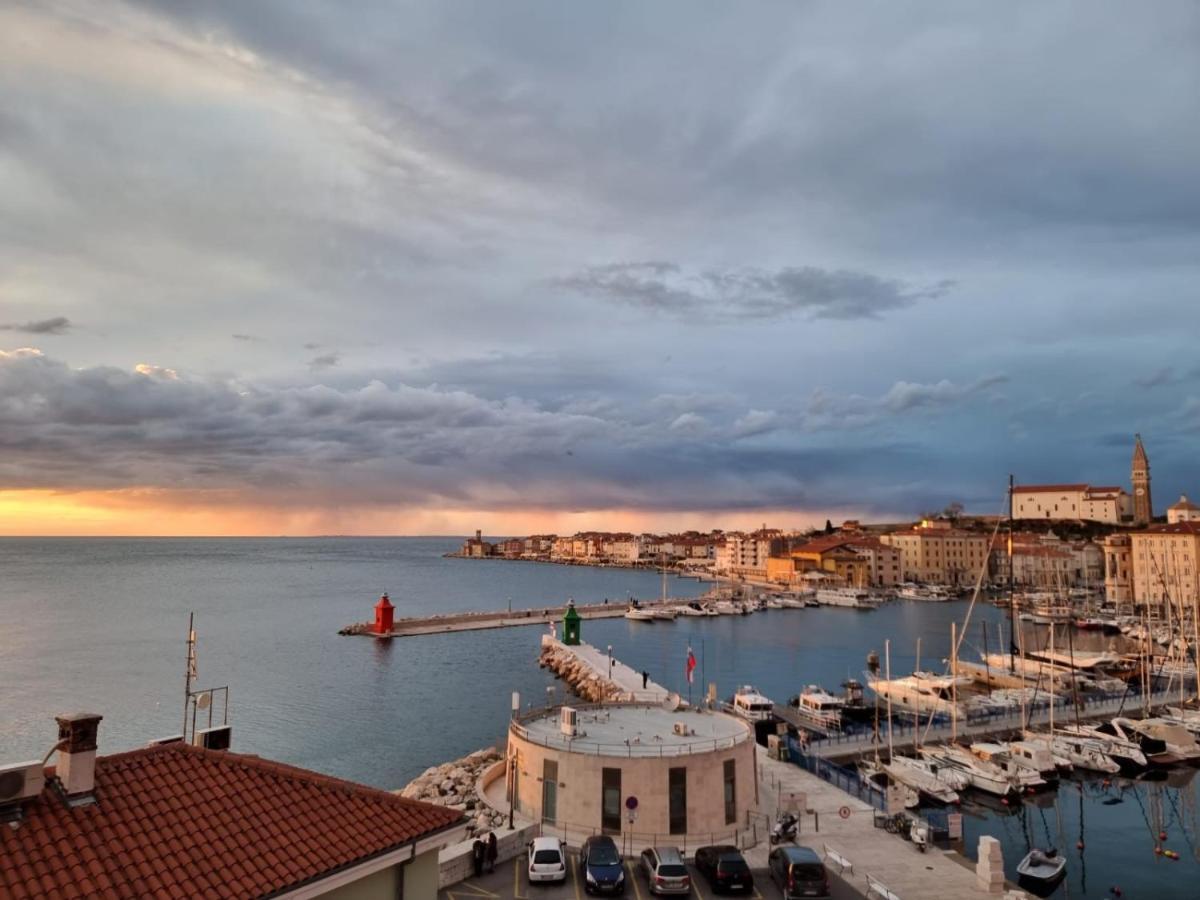 Piran With A View Leilighet Eksteriør bilde